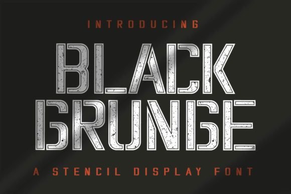 Black Grunge: A Display Font That Anchors Campaign Energy