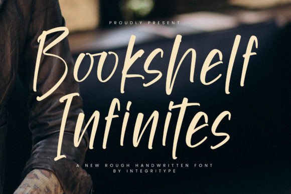 Bookshelf Infinites: A Warm, Handwritten Display Font That Builds Brand Trust