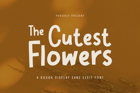 Cutest Flowers Font: Elevate Your Brand with Elegant Simplicity