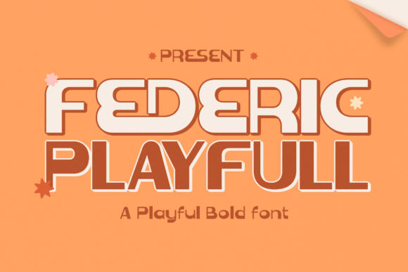 Federic Playfull: A Display Font That Feels Like a Smile