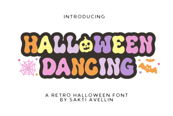 Halloween Dancing: A Display Font for Bold Digital Moments