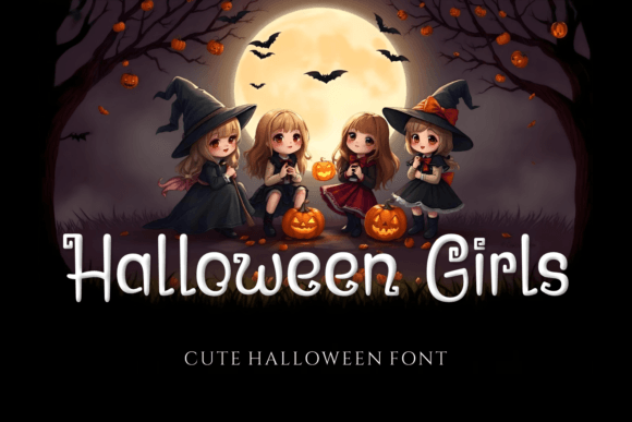 Halloween Girls Font: Playful, Not Spooky