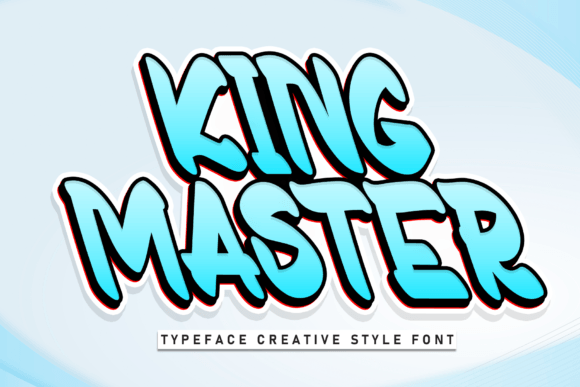 King Master: A Handwritten Display Font That Feels Human