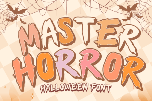 Master Horror: A Display Font That Delivers Halloween Energy—Without the Gimmicks
