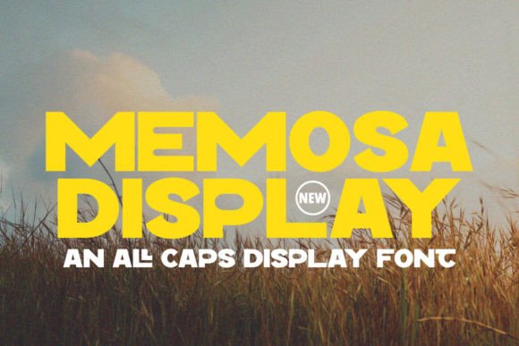 Memosa: A Bold Display Font for Scroll-Stopping Marketing
