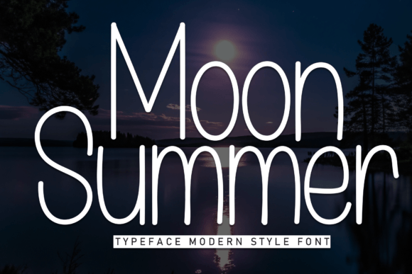 Moon Summer: A Friendly Handwritten Display Font for Digital Brands
