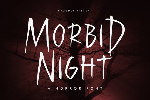 Morbid Night: A Bold Display Font for Digital Branding