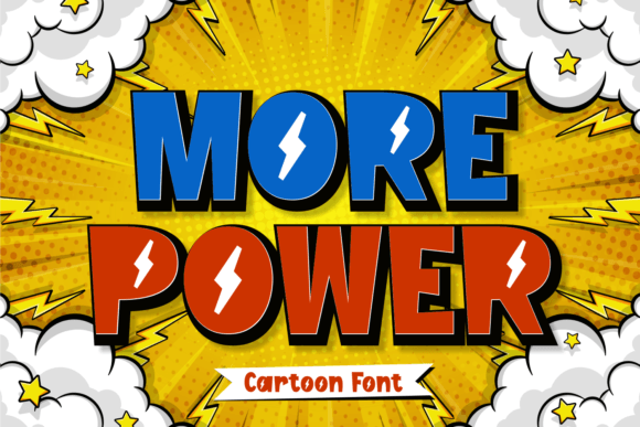 More Power Font: The Display Typeface That Electrifies Your Campaigns