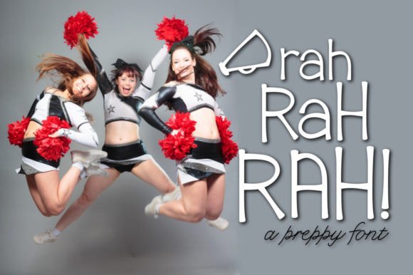 Rah Rah Rah: A Playful Display Font for Energetic Web Design