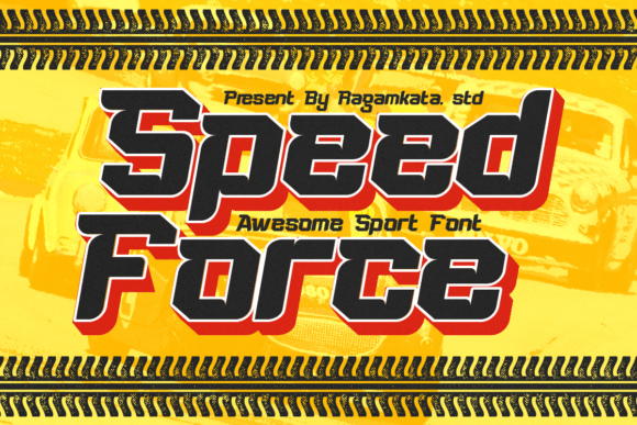 Speed Force: A Display Font That Moves With Your Editorial Voice